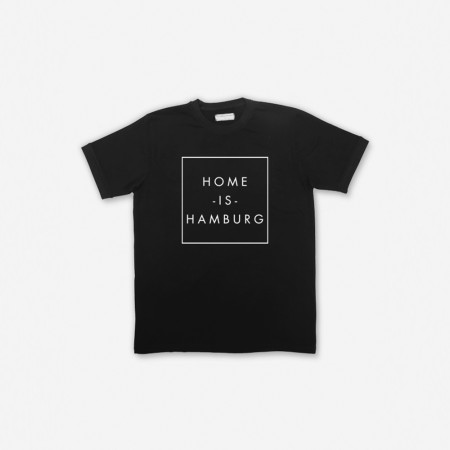 HOME IS HAMBURG BOX T-SHIRT - BLACK